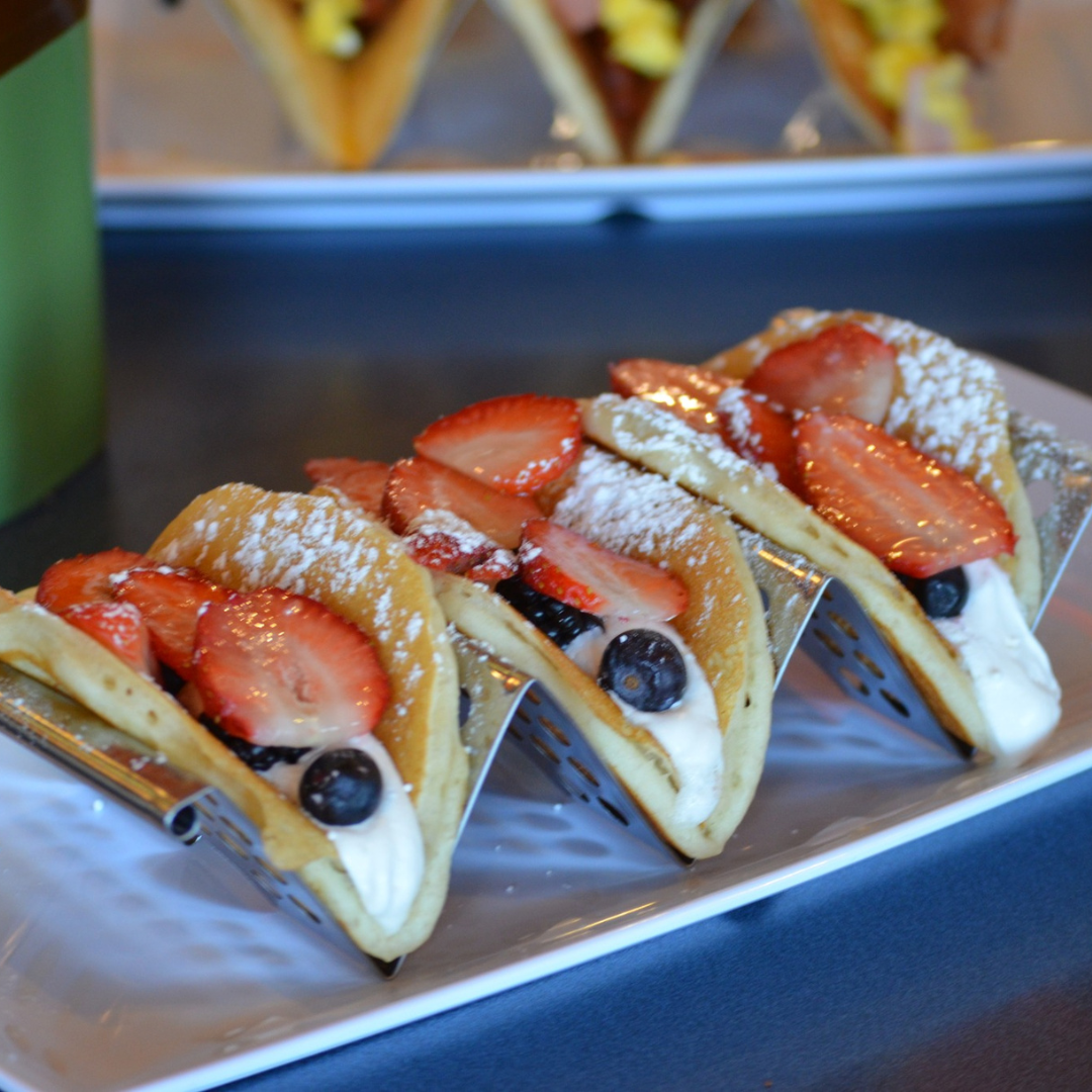 pancake tacos sweet slider